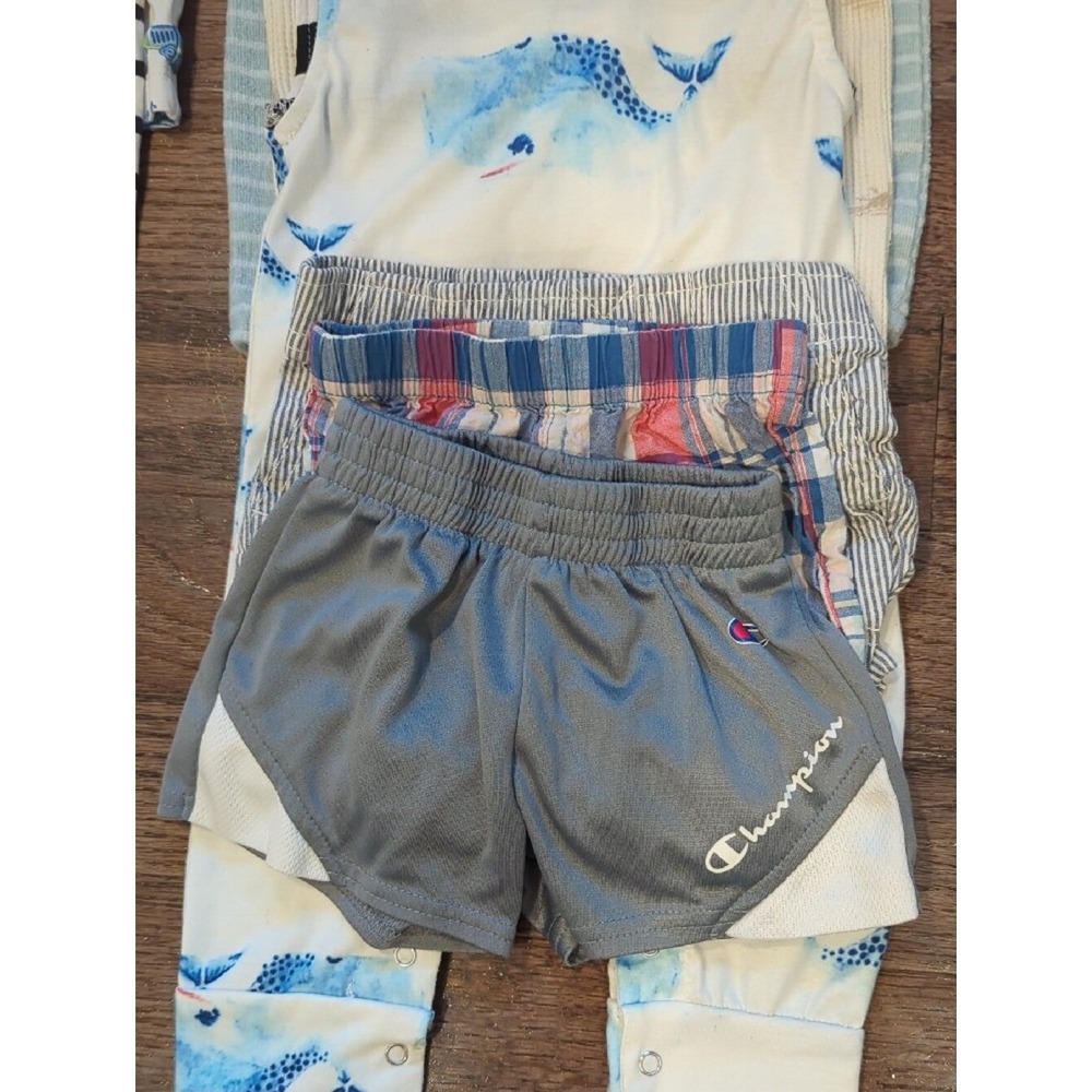 Baby Boys 9 Month Summer Bundle 18 Pieces - Picture 5 of 7